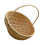 Durable Light Brown Plastic Rattan Multi-Use Woven Kitchen Basket 9