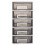 2Pcs Durable Black Plastic Desktop Storage Drawers Multi-Purpose Box 8