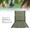 Tragbare Klapp-Liegestuhl – Oxford-Gewebe, Armeegrün 3