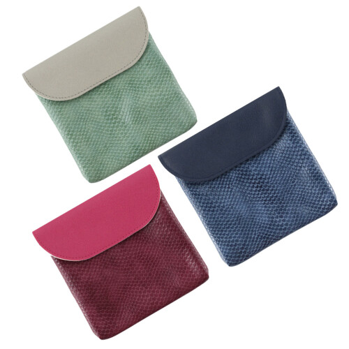 9Pcs Button PU Period Pouches Multi-Function Convenient Tampon Holders 1