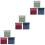 9Pcs Button PU Period Pouches Multi-Function Convenient Tampon Holders 7