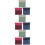 9Pcs Button PU Period Pouches Multi-Function Convenient Tampon Holders 10