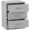 Seconique Dakota 3 Door Wardrobe Bedroom Set - Light Grey 7