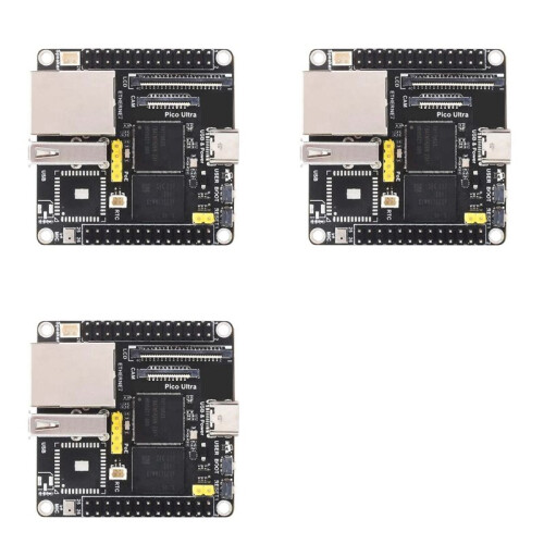 3X för Luckfox  Ultra Development Board RV1106 RISC-V Linux 8GB EMMC Stöder PoE Ethernet-Strömförsörjning