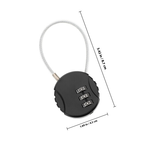 Travel Luggage Lock Password Padlock For Suitcase Storage Case 1
