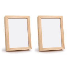 2X Hidden Photo Frame Storage, Secret Compartment Storage Box, Out of Sight Secret Hidden Jewelry Key Home Office Safe B