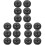 18Pcs Compact Plastic Mini Flag Stands for Indoor Party and Office 2