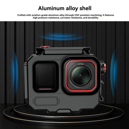 263FT/80M Waterproof Dive Case for  AcePro2 Underwater Diving Housing with   Mount Adapter