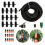 15m/49.2ft 8/11 Hose Atomizing Nozzle Connector Automatic Spraying Drip Irrigation Watering Kit 2