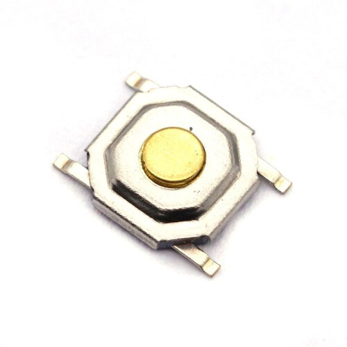 4000PCS 4x4x1.6mm SMD Tactile Tact Push Button Micro-Type  4x4x1.6mm Push Button Copper  Keys Button 4Pin
