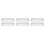 6 Pcs Rectangular Reusable Plant Water Trays For Indoor Outdoor Use 4
