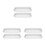 6 Pcs Rectangular Reusable Plant Water Trays For Indoor Outdoor Use 5