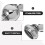 Durable Silver Handrail Connectors Stainless Steel Post Balls 7
