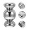 Durable Silver Handrail Connectors Stainless Steel Post Balls 9