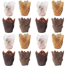 Cupcake Molds,800 Pieces Tulip Baking Cups Muffin Cups Cupcake Liners Muffin Cases for Birthday Shower Party