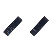 2X Remote Control Replace for TD Systems K24DLM8HS K32DLM7H K40DLM7F K49DLM8U FHD LED UHD HDTV TV