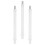 12 Pcs Toilet Brush Handle Replacement M10 Comfortable Grip Poles 3