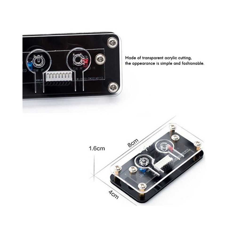 5X Desktop Computer External Power Power Button+Restart Button Pc Case Power Supply Button, 60Cm 6032242340020