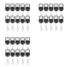 30 Pièces Télécommande de Porte de Garage 433Mhz pour Voiture Porte de Garage Porte Clonage Clé de Télécommande