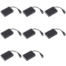 8Stück 3XAA-Batteriegehäuse mit Abdeckung und Schalter, Verbunden mit USB-Buchse, USB-Buchse, Batteriehalter