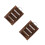 2Pcs Rustic Wood Wall Planters Brown Hanging Indoor Plant Display 6