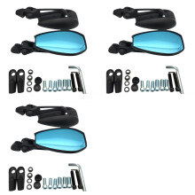 6X Motorcycle Rearview Mirrors Handlebar Rear View Mirror Handlebars Mirrors Motorcycle Accessories