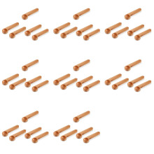 40 Pcs Houten Koffie Scoop en Tas Clip Maatregel 2-in-1 Zakken Sealer Maatlepel voor Bonen, Espresso, Thee