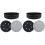 10 Pack 6 Inch Sanding Interface Pads Hook and Loop -Soft Density Sponge Cushion Buffer Backing Pads with EVA Foam 1