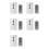 5X AC220 Wireless Remote and Receiving Controller for Electric Projector Screen Motorized Pantalla Projector 1