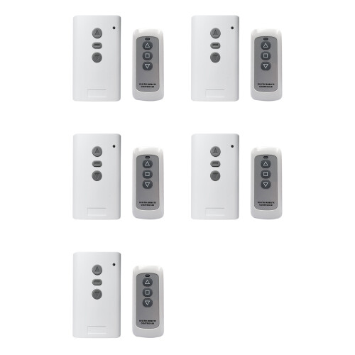 5X AC220 Wireless Remote and Receiving Controller for Electric Projector Screen Motorized Pantalla Projector