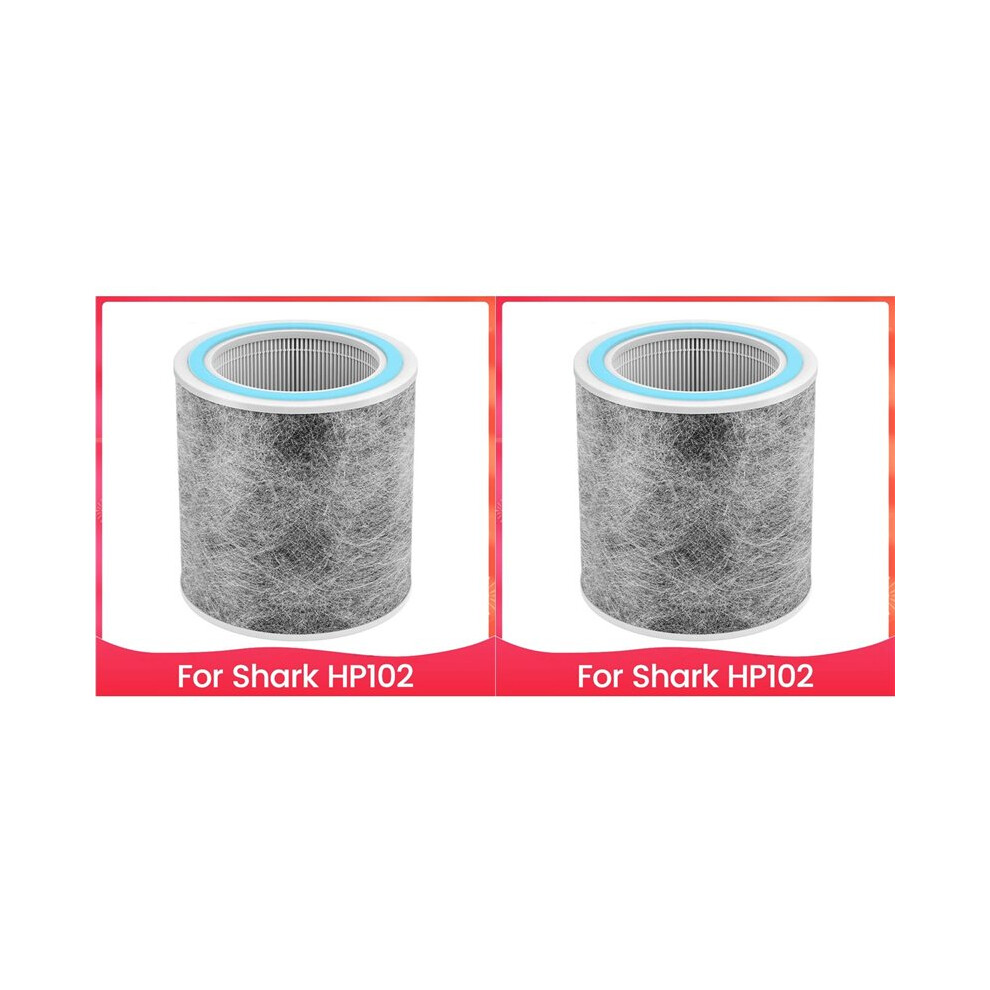 2X Hepa Filter Element For Hp102 Air Purifier Accessories Replacement Parts 6032391557737
