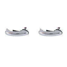 2X Coffre Hayon Arrière Loquet Arrière Poignée de Porte Extérieure pour Santa Fe 2005-2006 8126026010