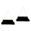 2Pcs Black Sparkly Clutch Bag Versatile Evening Handbag 6