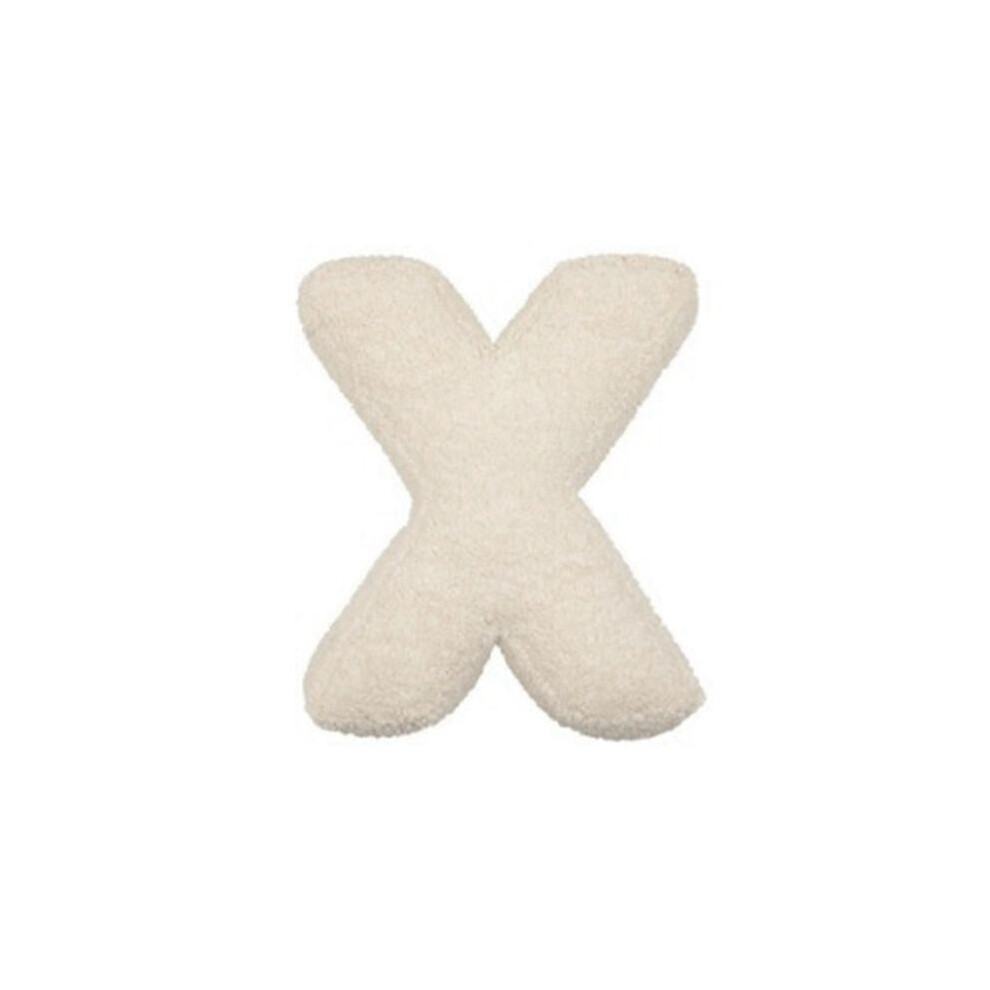 Brecantia Letter Pillow English Letters Pillow Throw Cushion Decorative Alphabet Letter Pillows English Letters Throw Pillow X