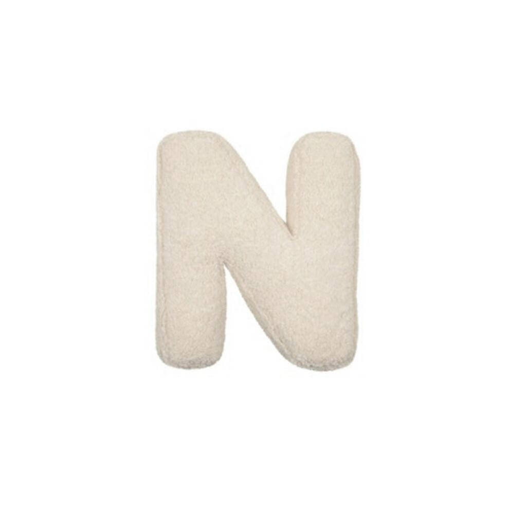 Letter Pillow English Letters Pillow Throw Cushion Decorative Alphabet Letter Pillows English Letters Throw Pillow N