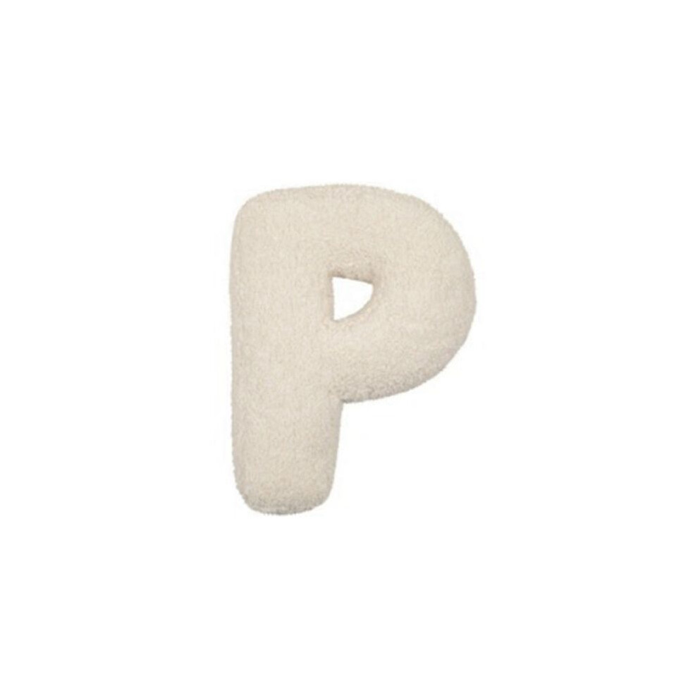 Brecantia Letter Pillow English Letters Pillow Throw Cushion Decorative Alphabet Letter Pillows English Letters Throw Pillow P