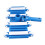 Swimming Pool Vacuum Head with Wheels Removable Adjustable Handle Cleaning Tools 5