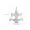 2 Pcs Waterproof Sockets Wrought Iron Fence 3