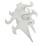 2 Pcs Waterproof Sockets Wrought Iron Fence 8