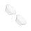 2Pcs Transparent Plastic Face Wash Basin Multi-Use Storage Tub 4
