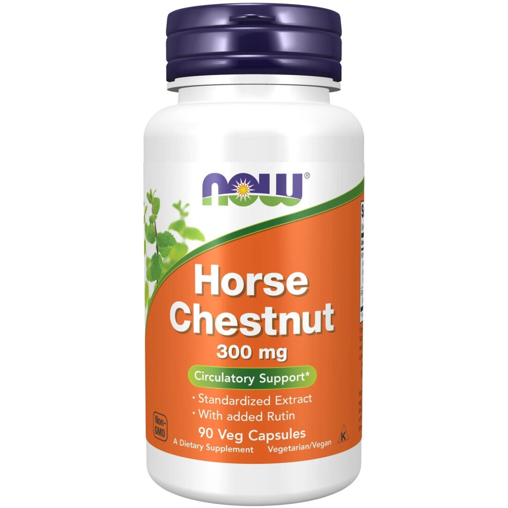 Now Foods Now Horse Chestnut 300Mg 90 Veg Caps Circulation