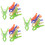 15Pcs Plastic Quilt Clips Strong Drying Clothes Clips Assorted Colors 7