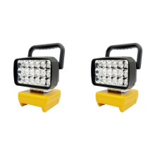 2X 18 Perlen LED Arbeitsleuchte Taschenlampe Laterne Camping Notbeleuchtung für 18V 20V Li-Ionen Akku DCB183