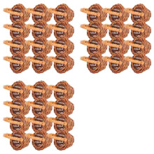 36X -Flechtkörbe, Miniatur-Blumenkörbe, Miniatur-Blumenkörbe, Kleine -Süßigkeiten-Geschenkkörbe
