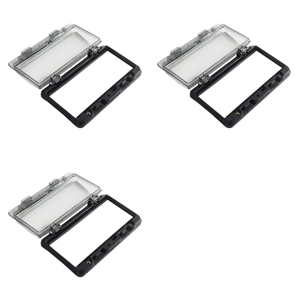 3X Car Rear Air Conditioning Panel Anti Kick Cover For H9 2024 2025 Air Conditioning Protection Accessories 4713261572495
