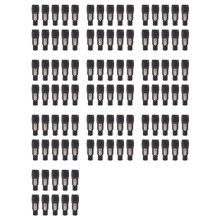 100 Pezzi 3 Pin Connettore Femmina con Bloccaggio Vero NAC3FX-W NAC3MX-W Materiale PA66 IP65 Impermeabile