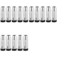 15Pcs Gas Nozzle Replacement Parts for MB 24KD MIG Welding Torch