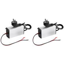 2X Zasilacz Transformatorowy 240 V do 12 V AC/ do Podgrzewacza Powietrza na Olej Napędowy O Mocy 5-8 KW do Przyczepy Kempingowej, Wtyczka EU