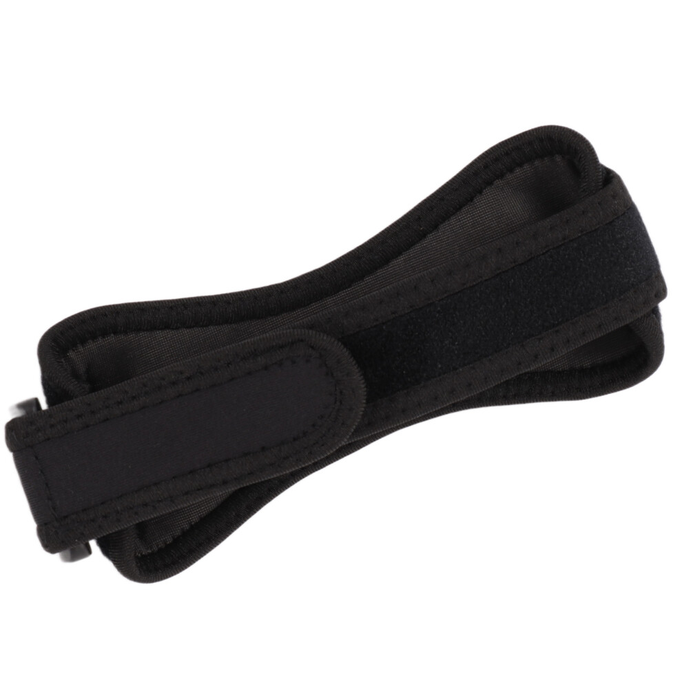 Black Breathable Knee Support Brace Compression Patella Strap Thickened Adjustable