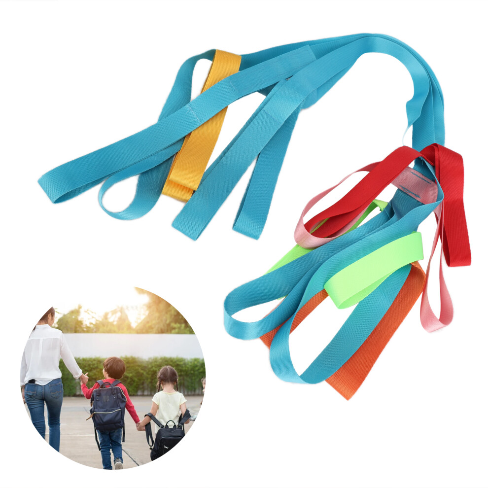 Colorful Kids Walking Rope 368cm Safety Line for Preschool Daycare